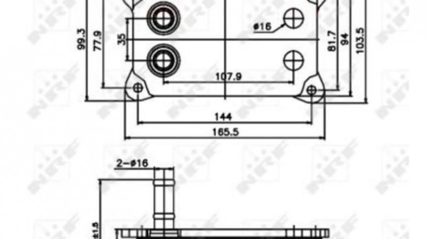 Radiator racire ulei Ford MONDEO Mk III combi (BWY) 2000-2007 #2 096009N