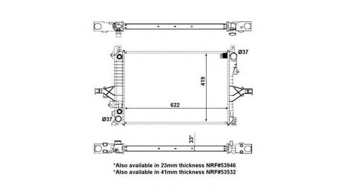 Radiator racire Volvo C70 I cupe 1997-2002 #2 01113003