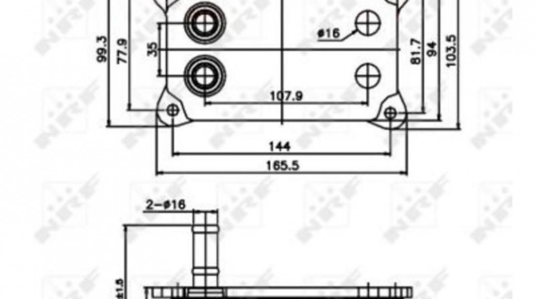 Radiator ulei Ford MONDEO Mk III (B5Y) 2000-2007 #2 096009N