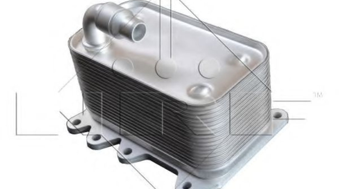 Radiator ulei, ulei motor BMW Seria 6 Cabriolet (E64) (2004 - 2010) NRF 31215 piesa NOUA