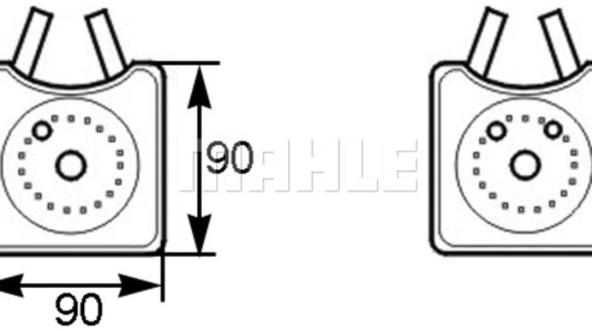 Radiator ulei, ulei motor (CLC161000S BEH MAH) AUDI,SEAT,SKODA,SKODA (SVW),VW,VW (FAW),VW (SVW)