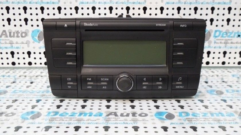 Radio cd 1Z0035161B, Skoda Octavia 2 Combi (1Z5) 2004-2013 (id.156747)