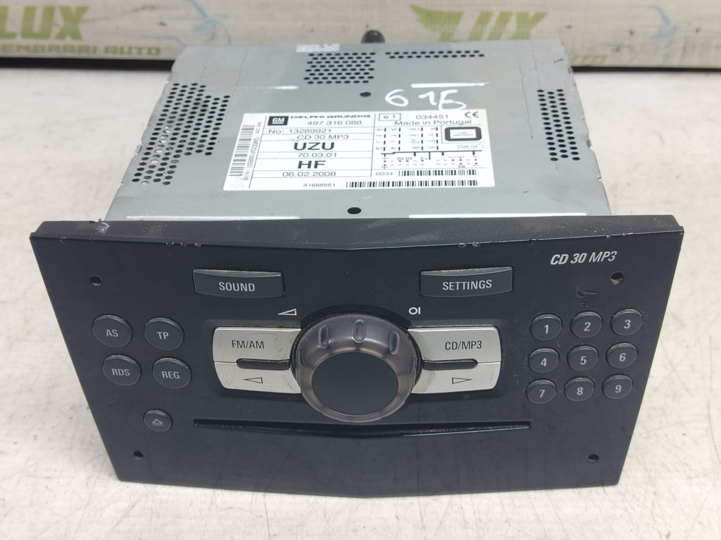 Radio cd 497316088 Opel Astra H [2004 - 2007]