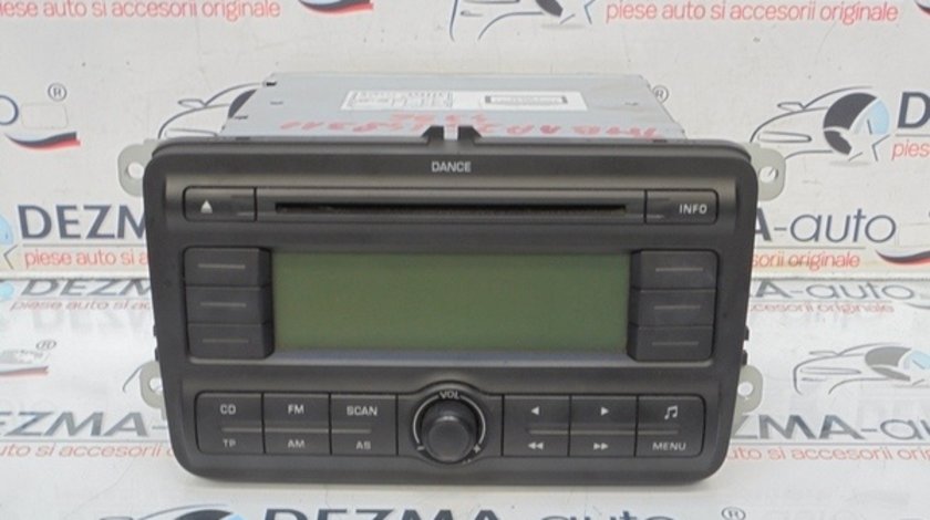 Radio cd, 5J0035161, Skoda Fabia 2 Combi (5J) (id:250220)