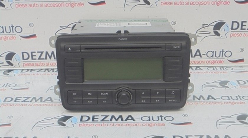 Radio cd, 5J0035161, Skoda Roomster (5J) (id:274350)