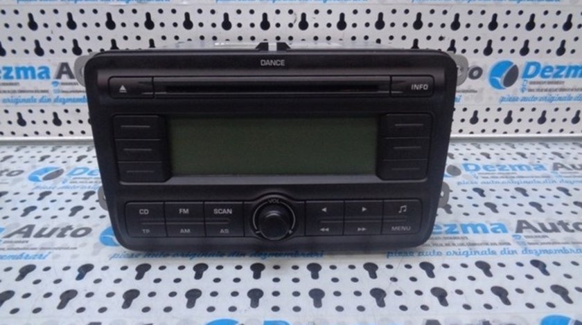 Radio cd, 5J0035161, Skoda Roomster (5J)