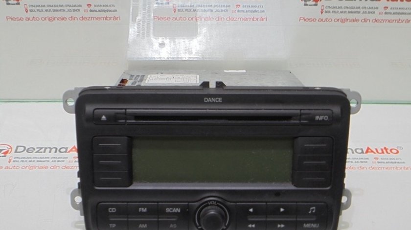 Radio cd, 5J0035161A, Skoda Fabia 2 Combi (5J) (id:298723)