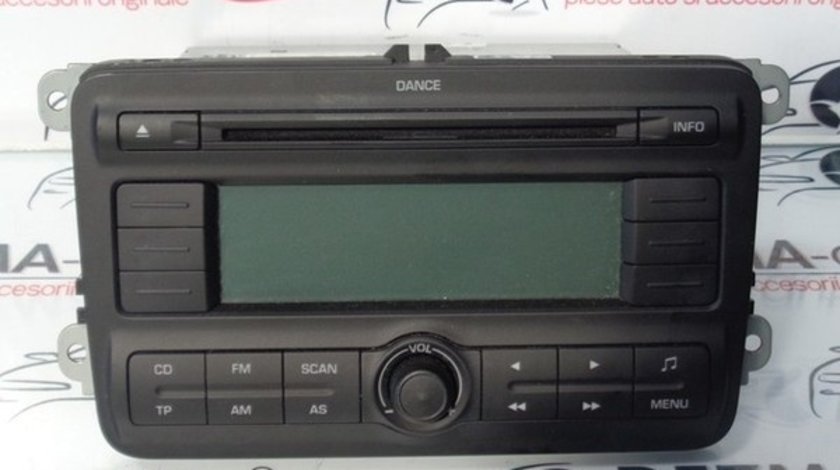 Radio cd, 5J0035161A, Skoda Fabia 2006-2013 (id:196978)