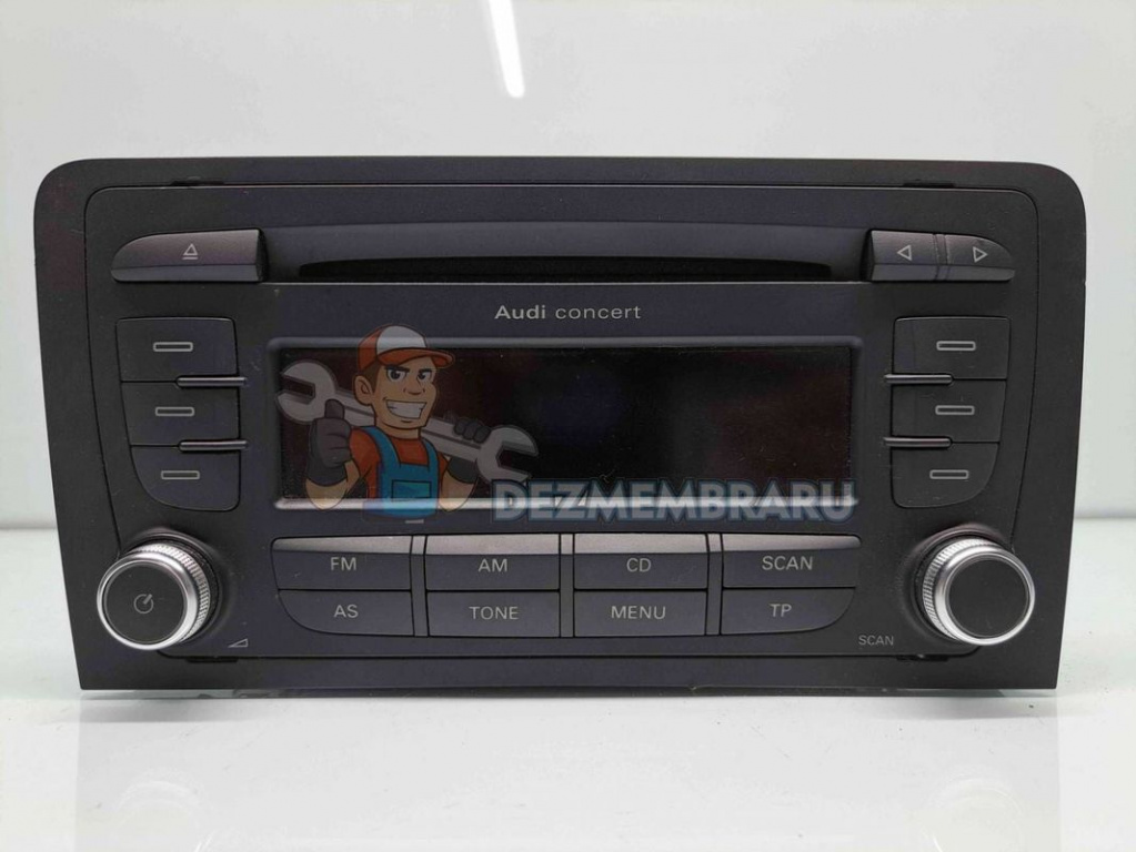 Radio CD Audi A3 Sportback (8PA) [Fabr 2004-2013] 8P0035186P