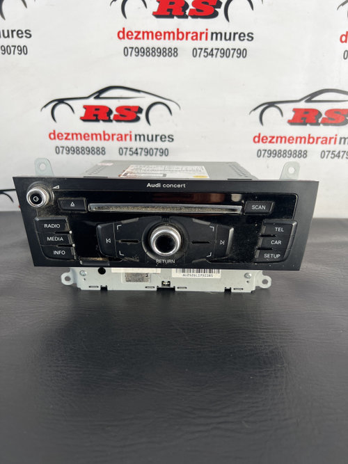 Radio CD Audi Q5 ,2.0tdi, CGL, quattro 170cp sedan 2012 (8R1035186F)