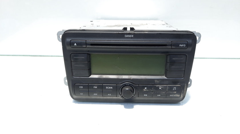 Radio CD, cod 5J0035161, Skoda Fabia 2 Combi (5J, 545) (idi:498517)