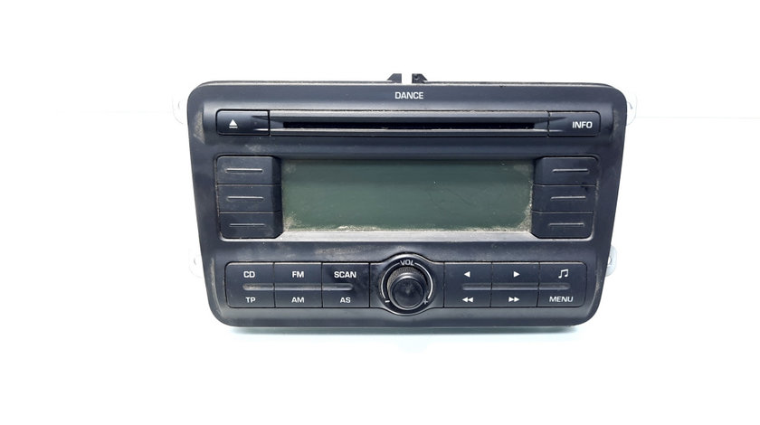 Radio CD, cod 5J0035161A, Skoda Fabia 2 Combi (5J, 545) (id:547002)