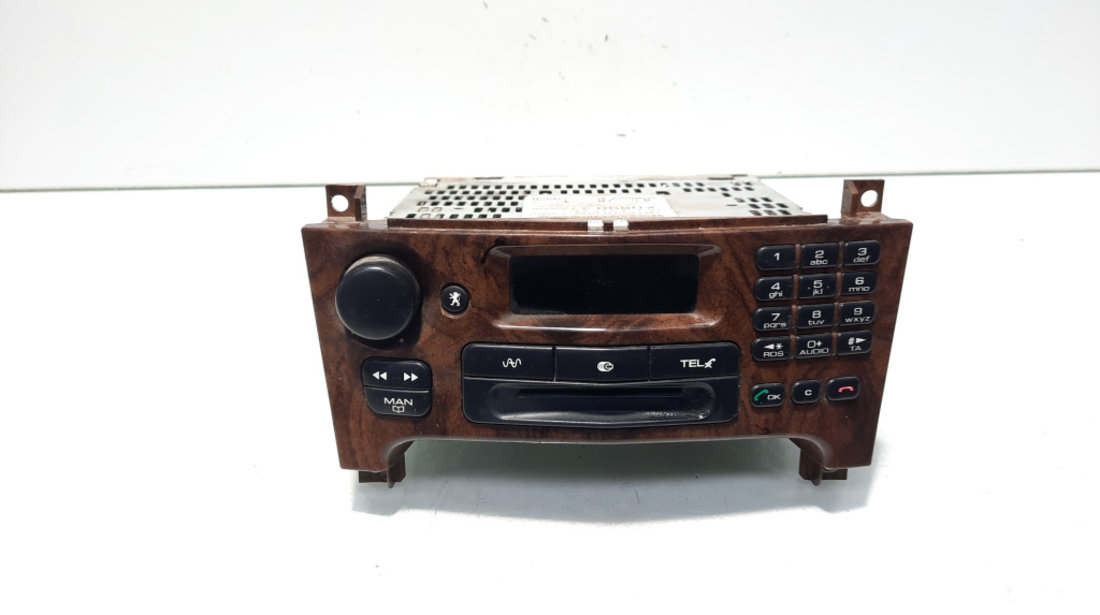 Radio CD, cod 96442608GV, Peugeot 607 (id:568111)