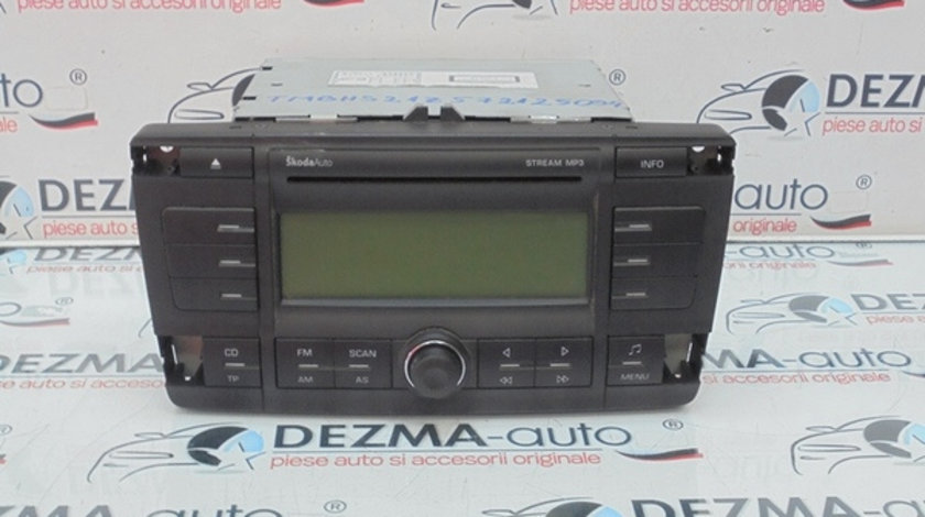 Radio cd cu mp3, 1Z0035161C, Skoda Octavia 2 Combi (1Z5) (id:260422)