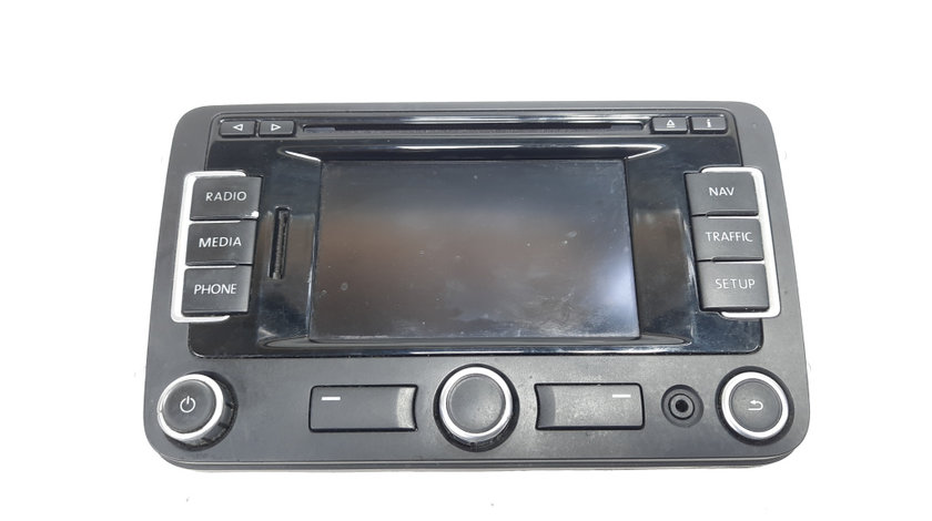 Radio CD cu navigatie, cod 3C0035279, VW Golf 6 Cabriolet (517) (idi:488704)