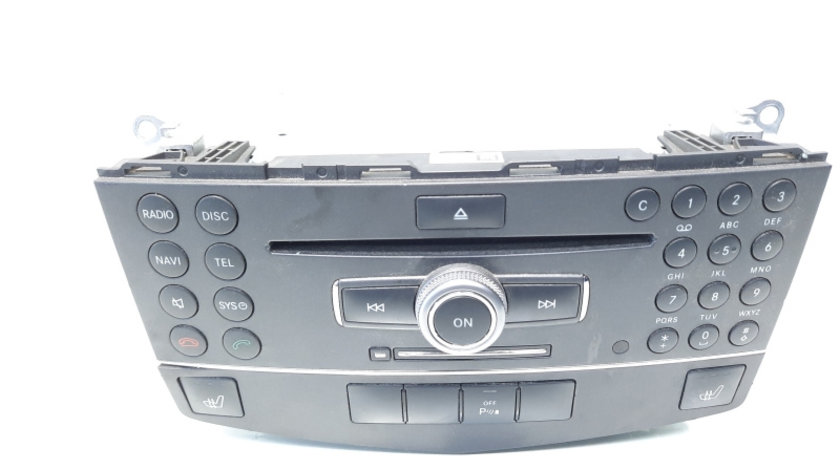 Radio cd cu navigatie, cod A2049060902, Mercedes Clasa C Coupe (C204) (idi:483982)