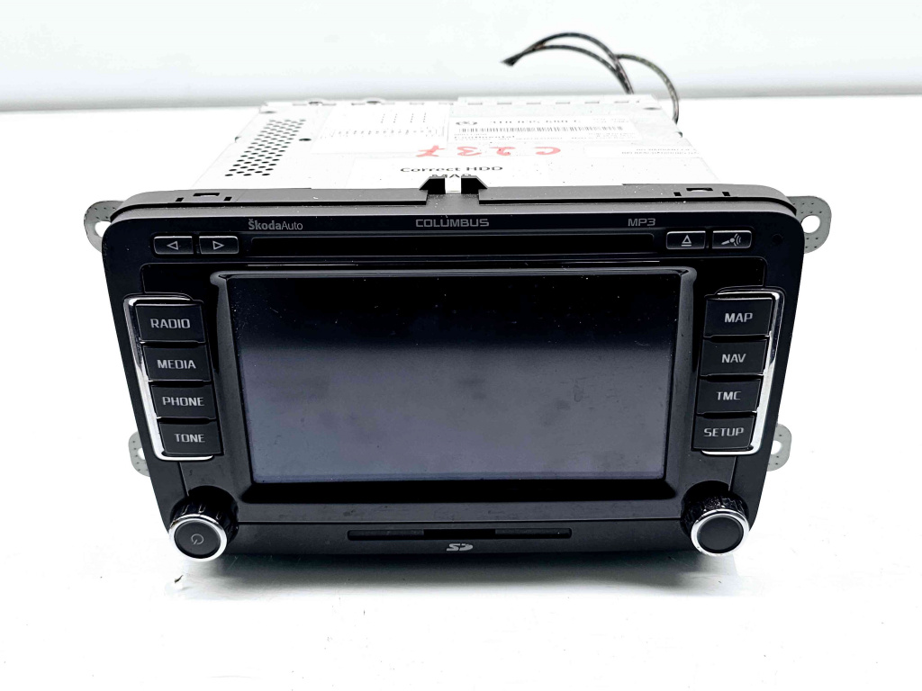 Radio CD cu navigatie Skoda Superb II Combi (3T5) [Fabr 2009-2015] 3T0035680C