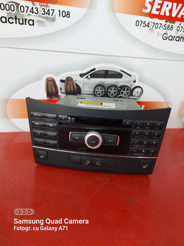 Radio CD Mercedes-Benz E 220 2.0 Motorina 2010, A2129006905