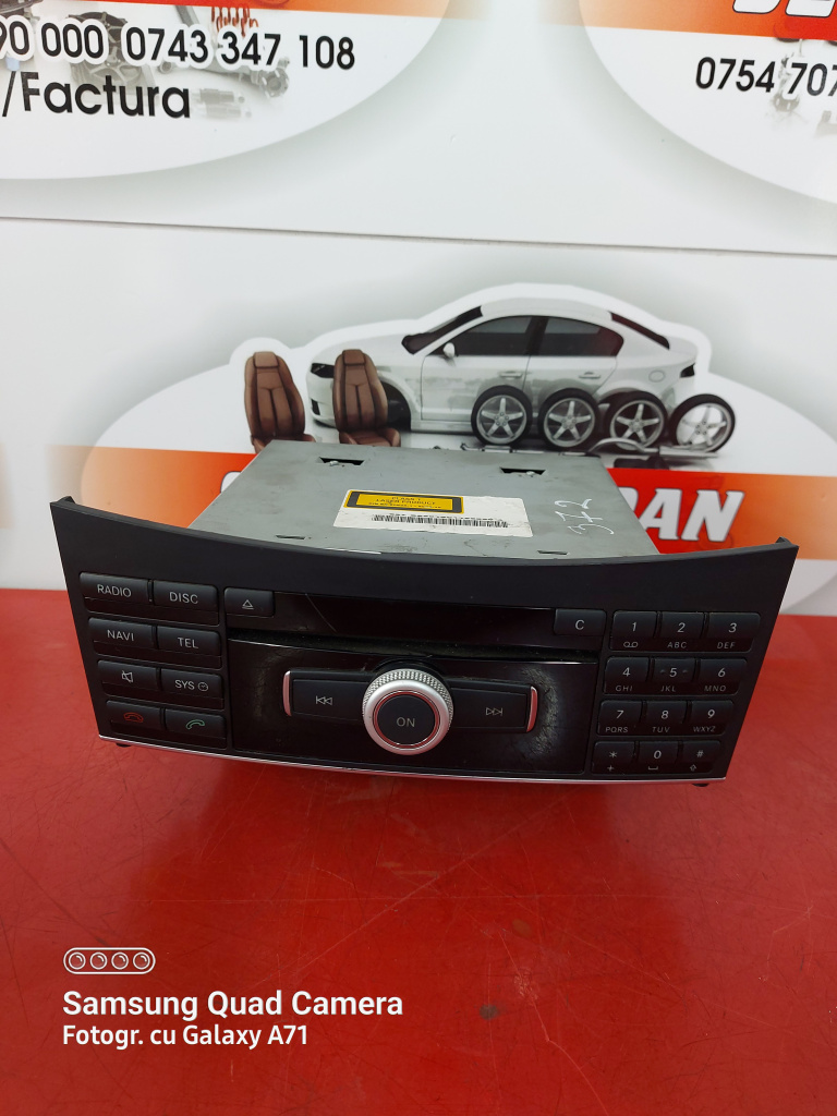 Radio CD Mercedes-Benz E 220 2.2 2010, A2129000114