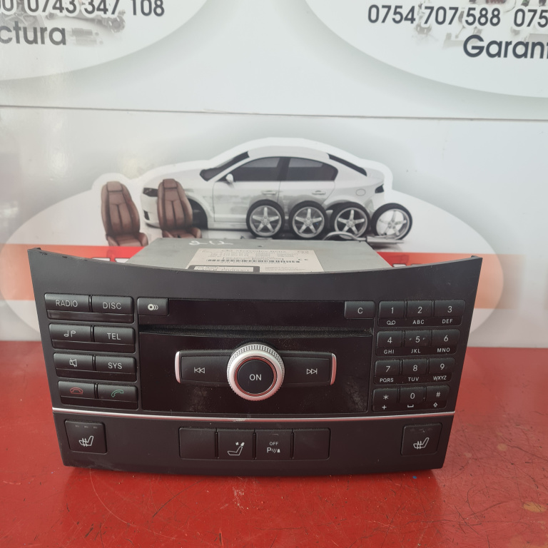 Radio CD Mercedes-Benz E 220 2.2 Motorina 2012, A2129005010