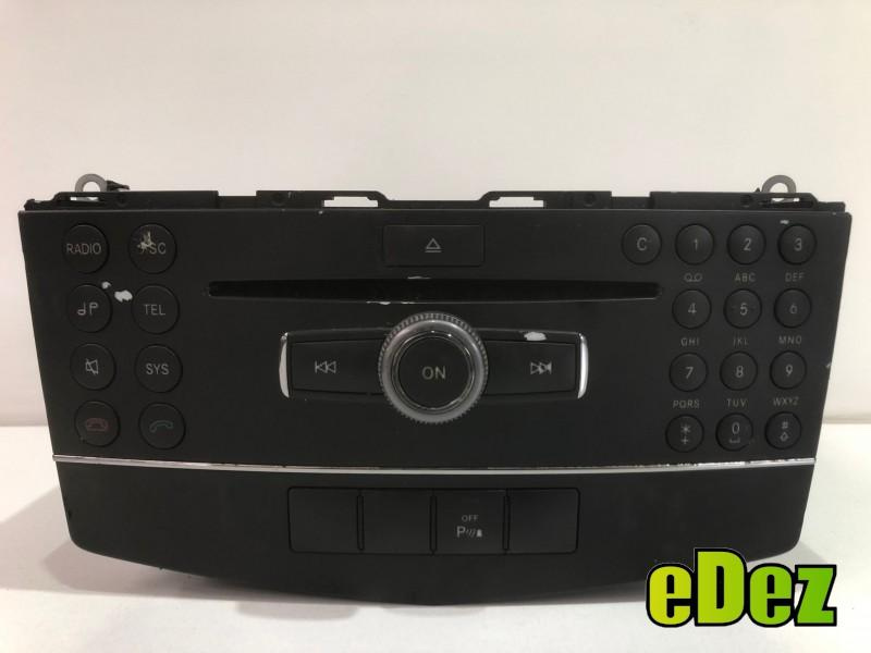 Radio cd Mercedes C-Class (2007->) [W204] a2048704590