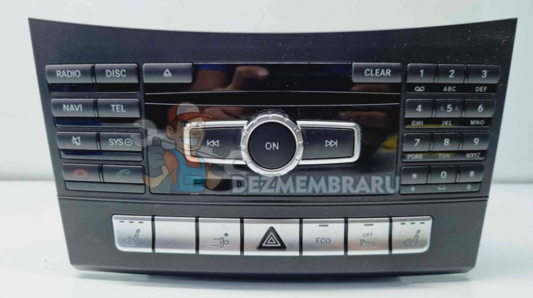 Radio CD Mercedes Clasa E Coupe (C207) [Fabr 2009-2016] A2129005327