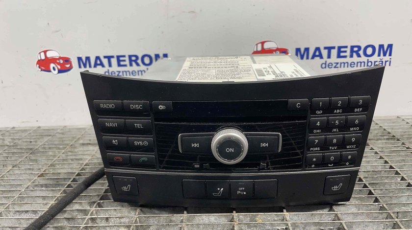 RADIO CD MERCEDES E-CLASS E-CLASS - (2009 2013)