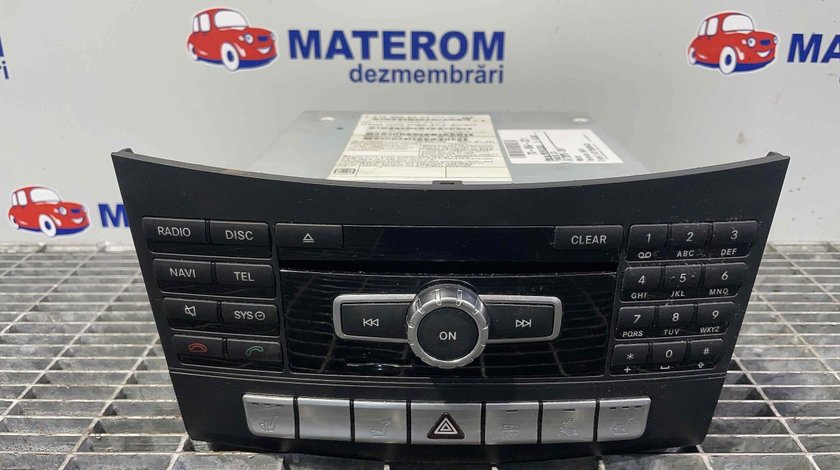 RADIO CD MERCEDES E-CLASS E-CLASS - (2013 2016)