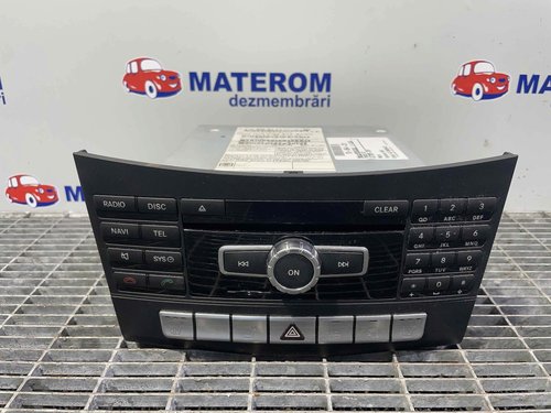 RADIO CD MERCEDES E-CLASS E-CLASS - - (2013 2017)