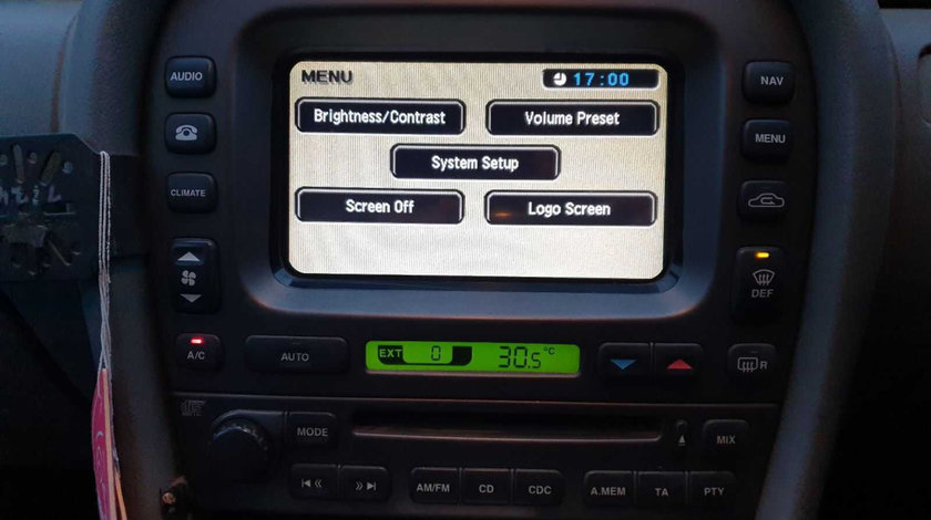 Radio CD Navigatie Multimedia Jaguar X-Type 2002 - 2009 [0897]