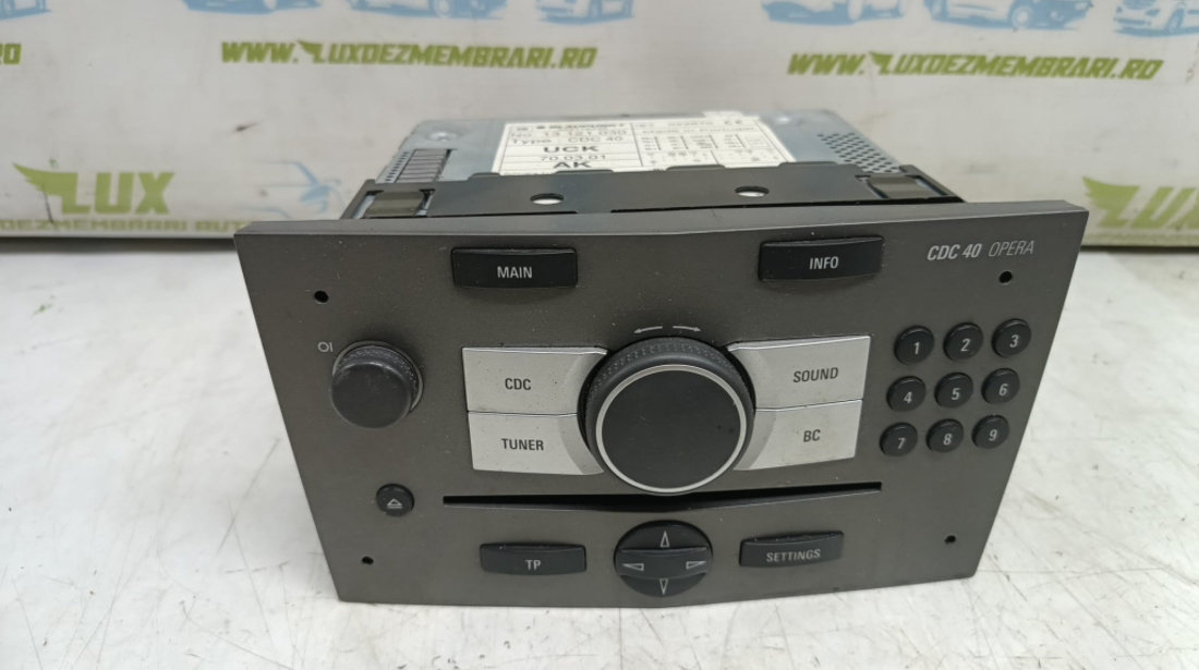 Radio cd player 453116246 Opel Zafira B [2005 - 2010]