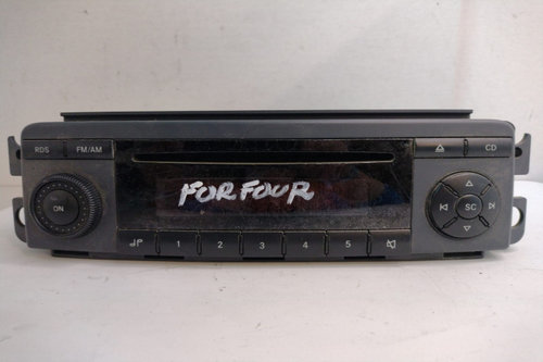 Radio CD Player A4548200379 / BE6085 Smart Forfour [2004 - 2006]