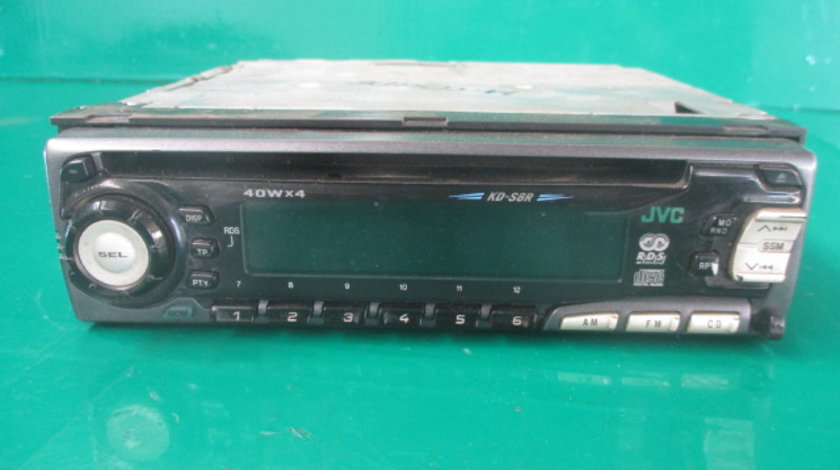 RADIO / CD PLAYER AUTO JVC COD KD-S8R HYUNDAI COUPE GK FAB. 2001 - 2009 ⭐⭐⭐⭐⭐