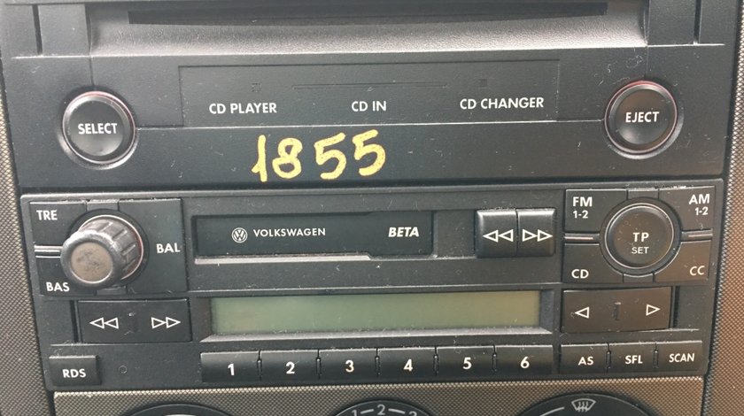 Radio CD Player Casetofon cu Magazie CD BETA FARA COD VW Bora 1998 - 2005