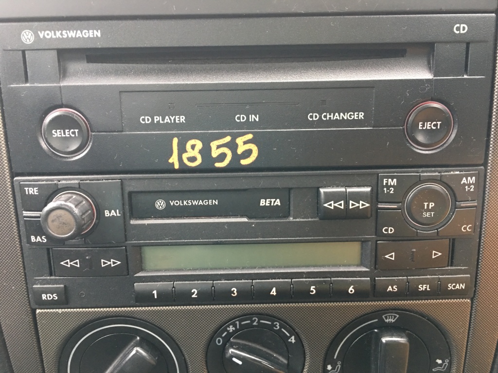 Radio CD Player Casetofon cu Magazie CD BETA VW Golf 4 1998 - 2005 #72352639