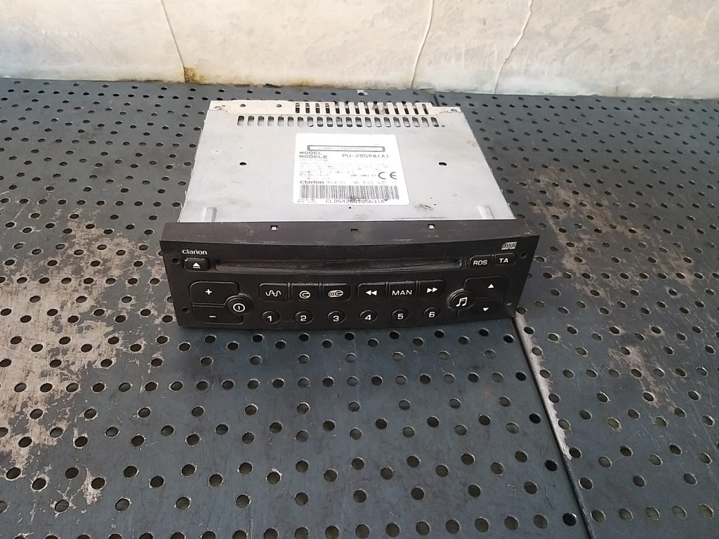 Radio cd player citroen berlingo 96610425xt