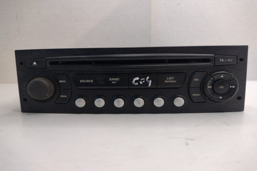 Radio CD Player Citroen Peugeot 9659138977 7645137392 Citroen C4 [2004 - 2008]