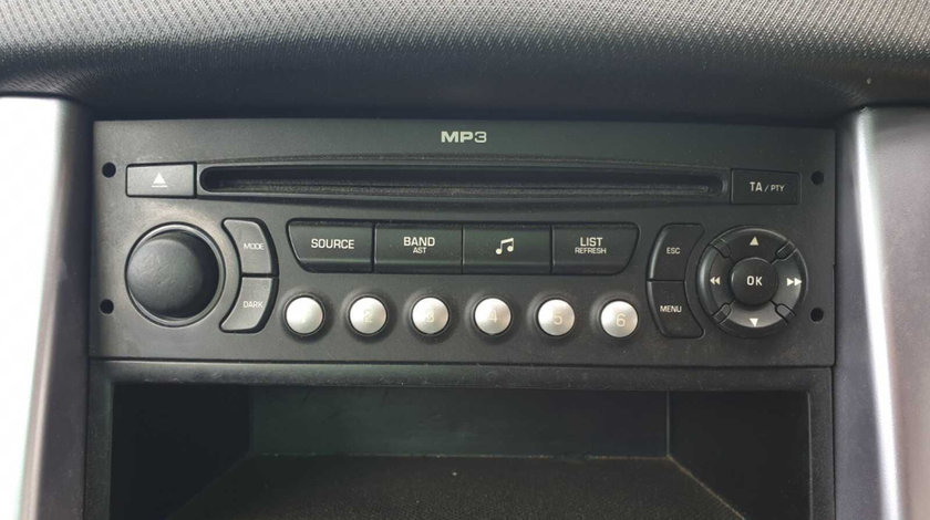 Radio CD Player cu MP3 Peugeot 207 2006 - 2014