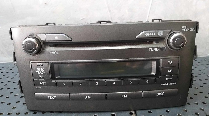 Radio cd player mp3 toyota auris e15 8612002520