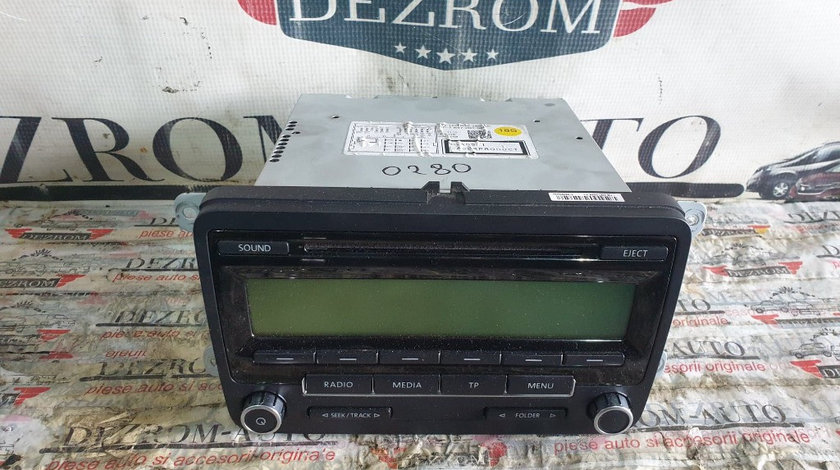 Radio CD-Player MP3 VW Beetle cod piesa : 1K0035186AA