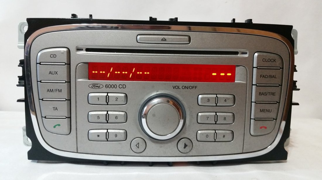 Radio CD Player Original Ford 6000 Cd #58364787