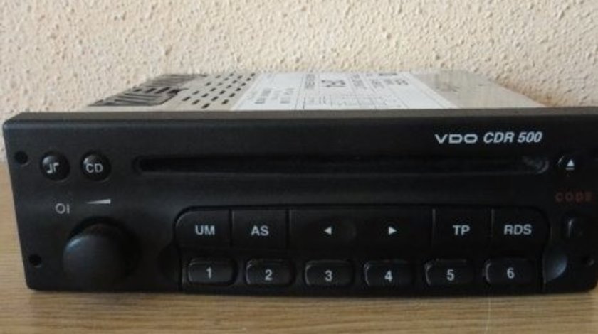 Radio cd player original opel vdo cdr500