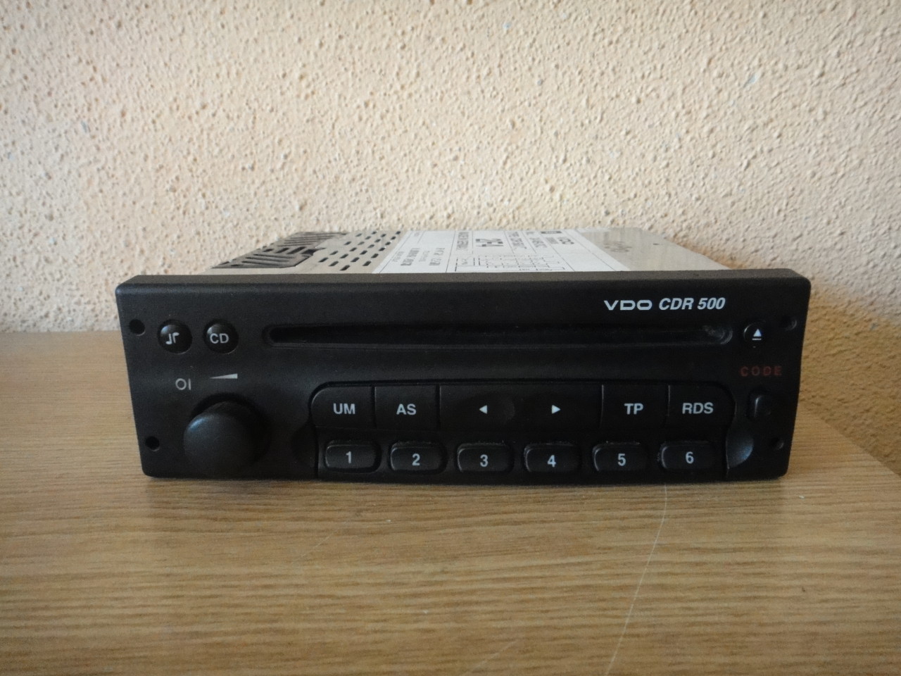 Radio Cd Player Original Opel VDO CDR500 #29937649