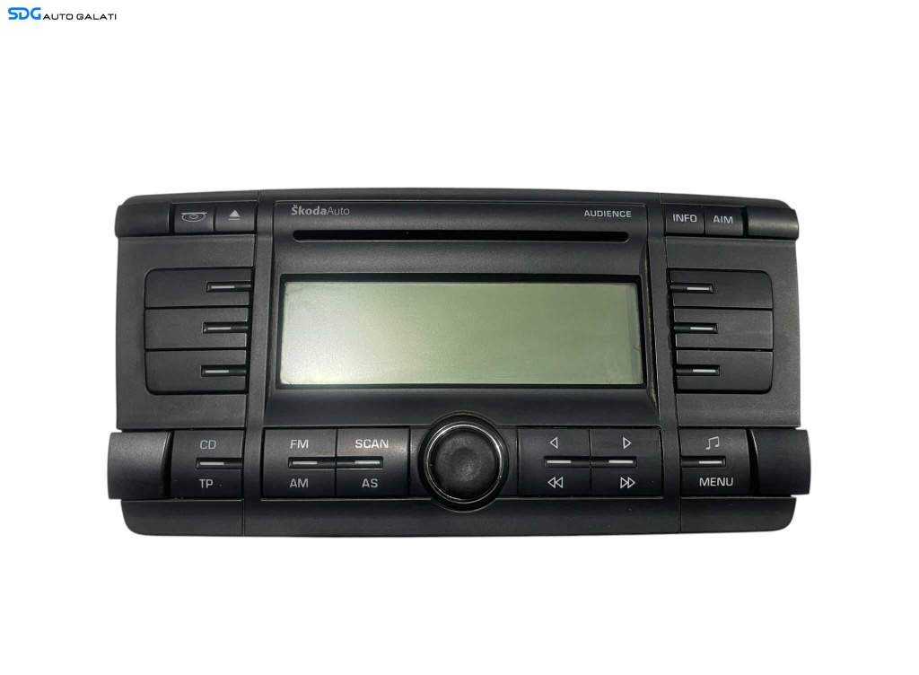 Radio CD Player Stream SkodaAuto Skoda Octavia 2 2004 - 2013 Cod 1Z0035156B [S0121]