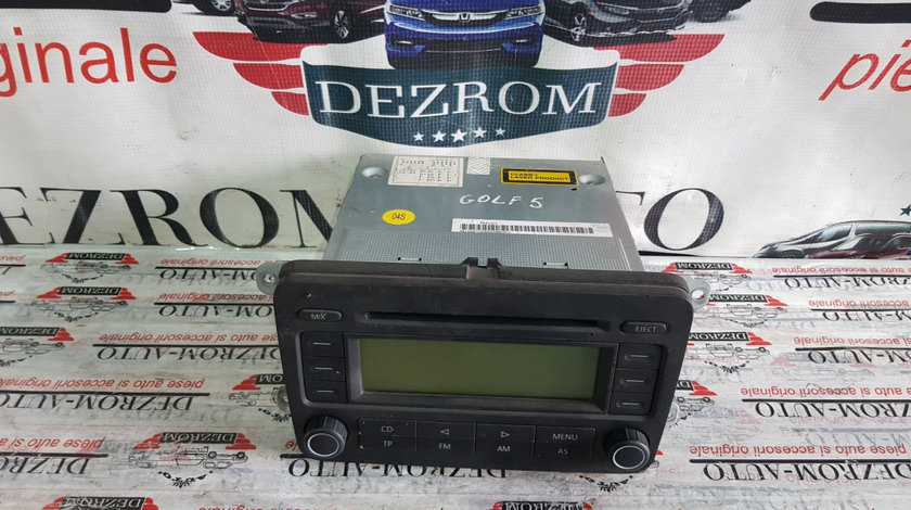 Radio CD-Player VW Golf 5 cod piesa : 1K0035186J