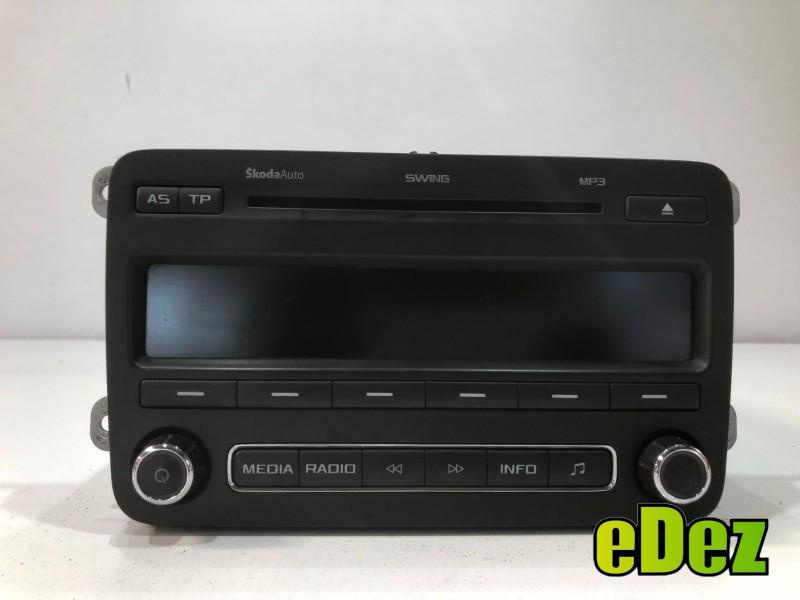 Radio cd Skoda Fabia 2 facelift (2010-2014) 5j0035161c