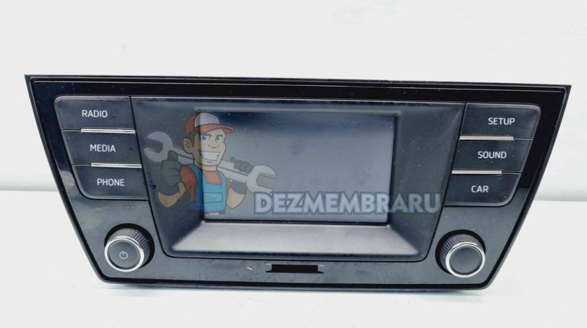 Radio CD Skoda Fabia 3 (NJ3) [Fabr 2014-2022] 6V0035869D