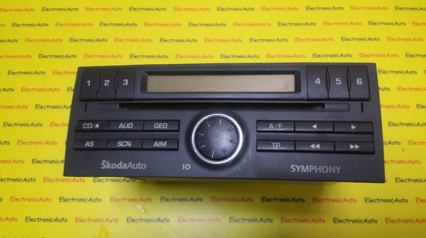 Radio CD Skoda Fabia, 6Y0035156E, SKZAZ9F4824648