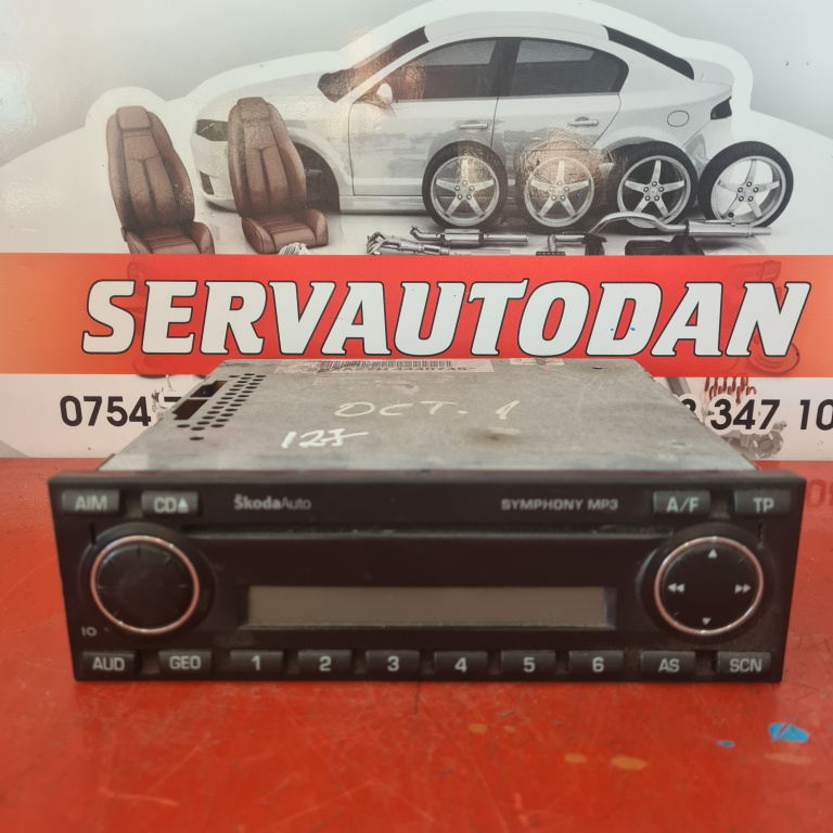 Radio CD Skoda Octavia 1.9 Motorina 2006, 1U0035156F