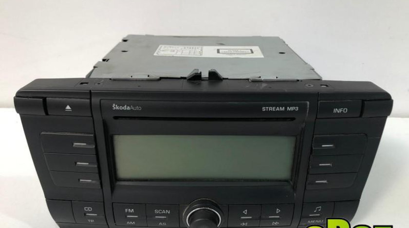 Radio cd Skoda Octavia 2 (2004-2008) 1z0035161c